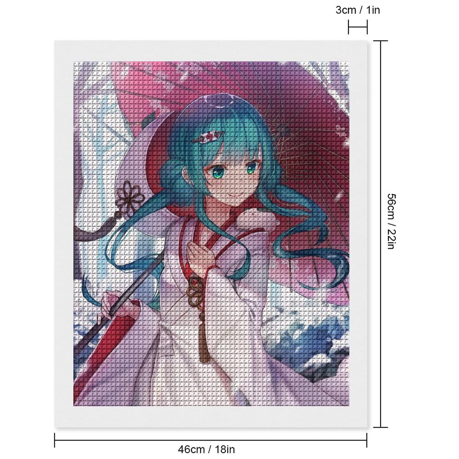 Amazon.co.jp: 初音ミク ダイヤモンドアート ダイヤモンド塗装